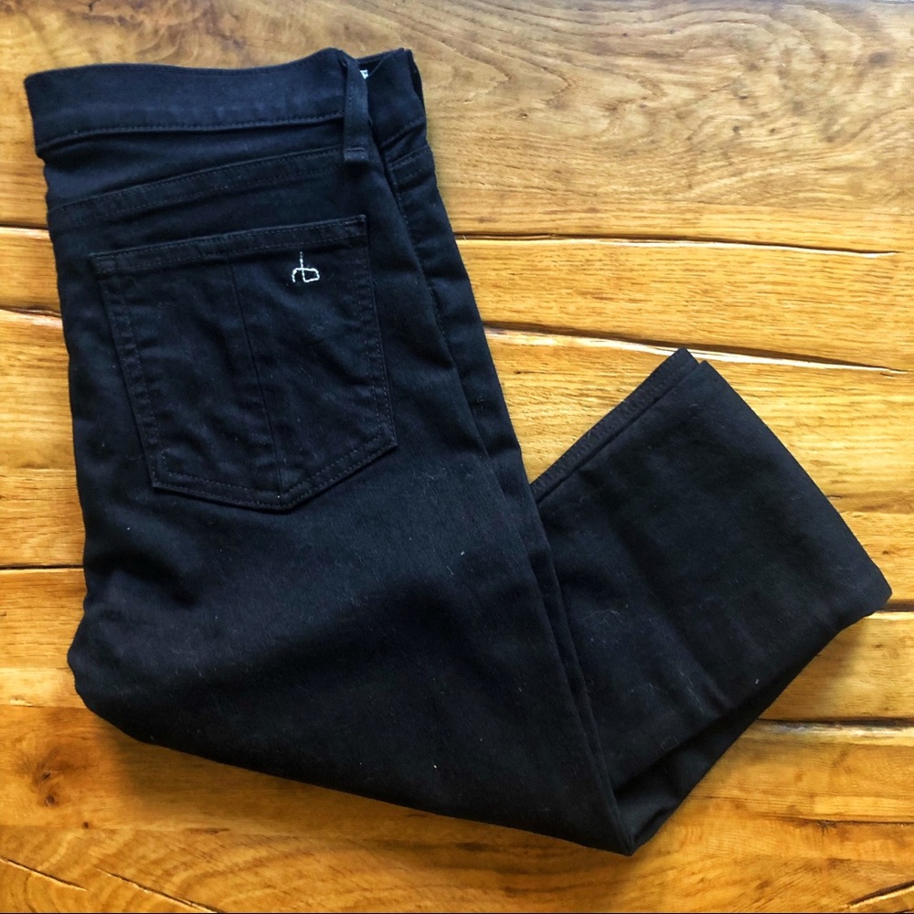Rag and Bone Mid-Rise Skinny Jean in Midnight